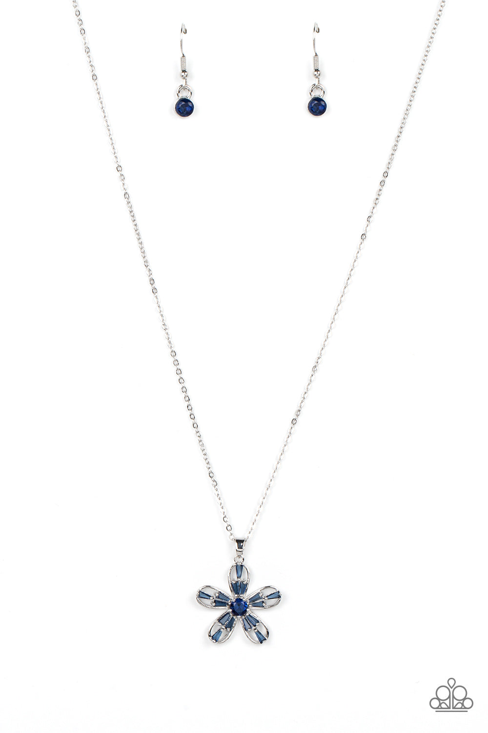 Botanical Ballad Blue Necklace