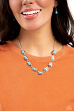 Load image into Gallery viewer, Southern Safari Blue Necklace