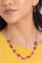 Load image into Gallery viewer, Southern Safari Red Necklace