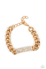 Load image into Gallery viewer, Icy Impact Gold Bracelet