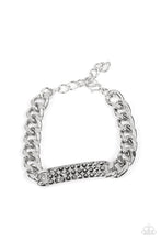 Load image into Gallery viewer, Icy Impact Silver Bracelet