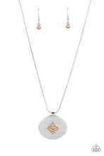 Load image into Gallery viewer, Center of the Cosmos Brown Necklace