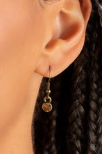 Load image into Gallery viewer, Center of the Cosmos Brass Necklace