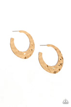 Load image into Gallery viewer, Make a Ripple Gold Earrings