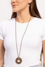 Load image into Gallery viewer, Modern Memento Brass Necklace