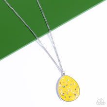 Load image into Gallery viewer, Shimmering Seafloors Yellow Necklace