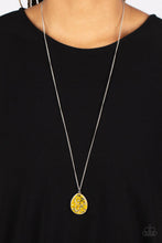 Load image into Gallery viewer, Shimmering Seafloors Yellow Necklace