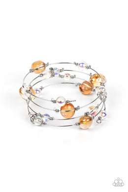 Optical Auras Multi Coil Bracelet