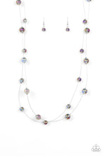 Load image into Gallery viewer, Interstellar Illusions Purple Necklace