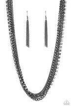 Load image into Gallery viewer, Free to CHAINge My Mind Black Necklace