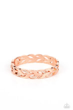 Load image into Gallery viewer, Editor-in-LEAF Copper Hinged Bracelet