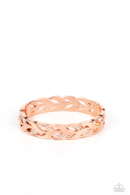 Editor-in-LEAF Copper Hinged Bracelet