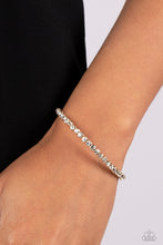 Load image into Gallery viewer, Rhinestone Spell Gold Coil Bracelet