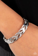 Load image into Gallery viewer, Editor-in-LEAF White Hinged Bracelet