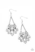 Load image into Gallery viewer, Prismatic Pageantry White Earrings
