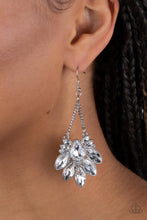 Load image into Gallery viewer, Prismatic Pageantry White Earrings