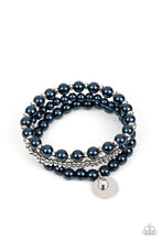 Load image into Gallery viewer, Pearly Professional Blue Bracelet