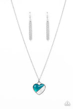 Load image into Gallery viewer, Nautical Romance Blue Necklace