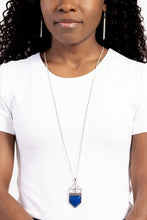 Load image into Gallery viewer, Trailblazing Talisman Blue Necklace
