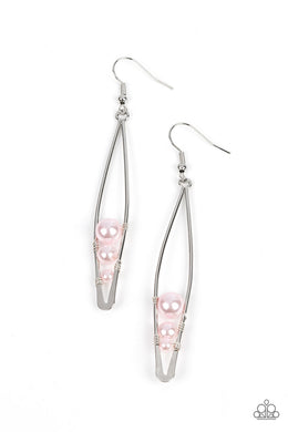 Atlantic Allure Pink Earrings