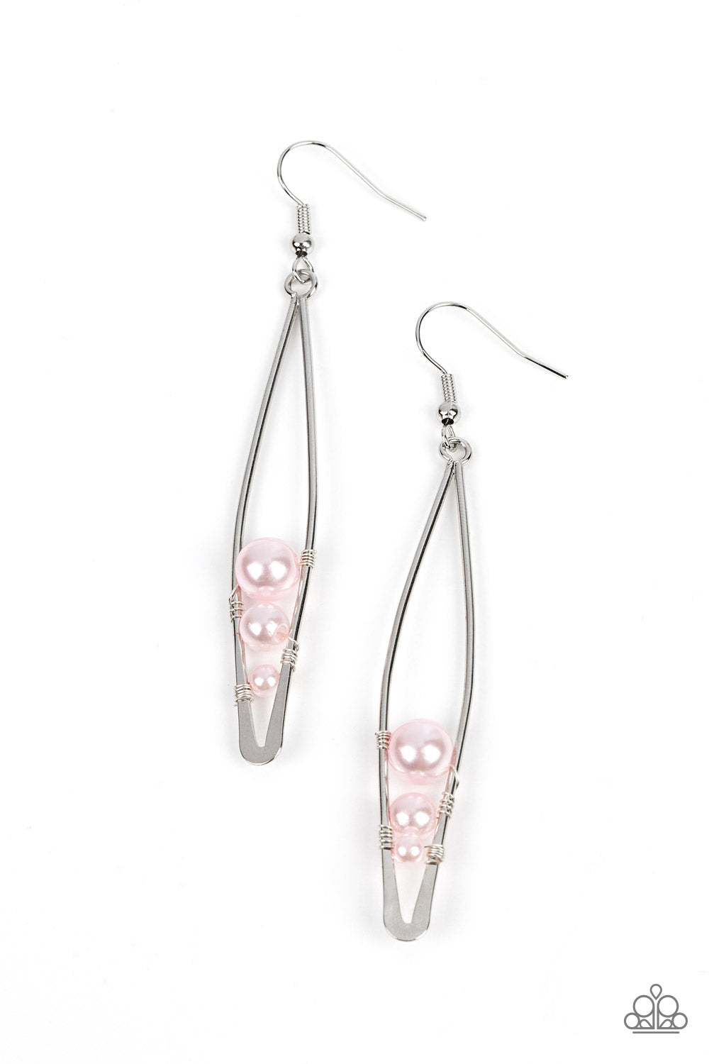 Atlantic Allure Pink Earrings