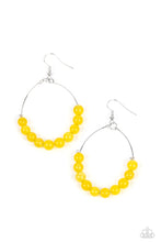 Load image into Gallery viewer, Catch a Breeze Yellow Earrings