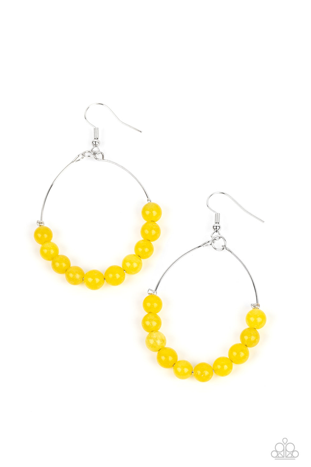 Catch a Breeze Yellow Earrings