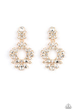 Load image into Gallery viewer, Leave them Speechless Gold Post Earrings