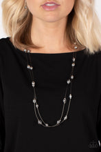 Load image into Gallery viewer, Interstellar Illusions Silver Necklace