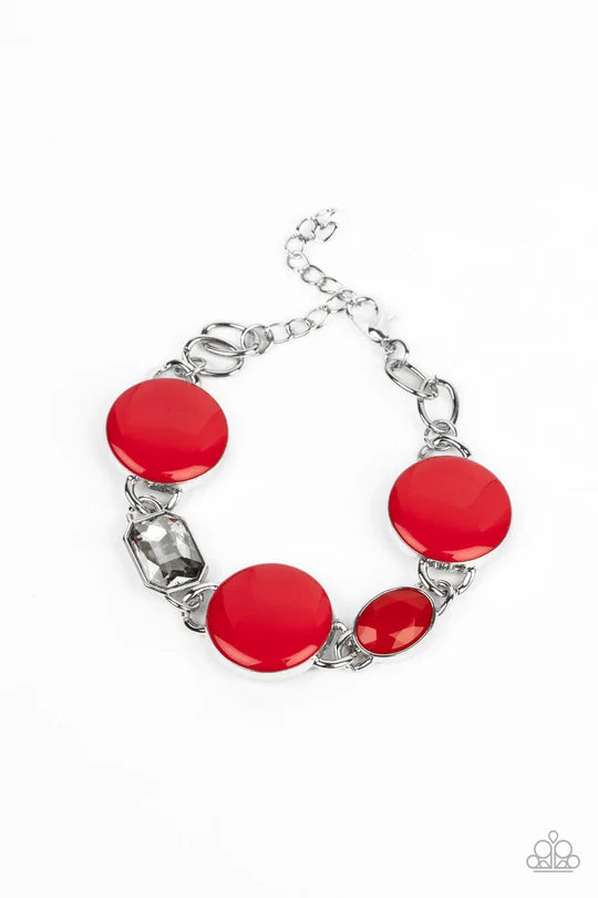 Dreamscape Dazzle Red Bracelet