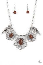 Load image into Gallery viewer, Glimmering Groves Brown Necklace