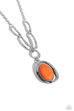 Load image into Gallery viewer, Sandstone Stroll Orange Necklace