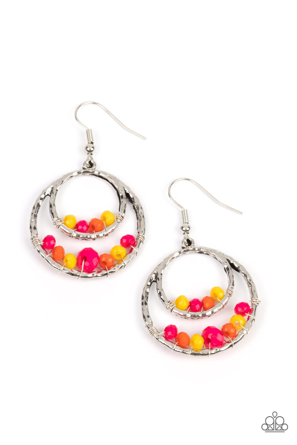 Bustling Beads Multi Earrings