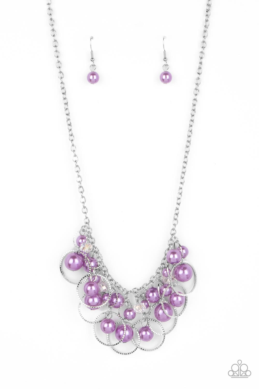 Ballroom Bliss Purple Necklace
