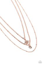 Load image into Gallery viewer, Trendy Twinkle Rose Gold Necklace