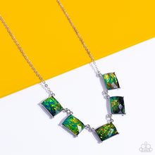 Load image into Gallery viewer, Opalescent Oblivion Green Necklace
