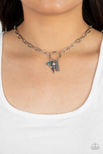 Load image into Gallery viewer, Inspired Songbird Blue Necklace