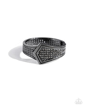 Load image into Gallery viewer, Order of the Arrow Black Hinged Bracelet