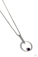 Load image into Gallery viewer, Hooped Theory Purple Necklace