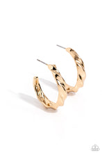 Load image into Gallery viewer, HOOP it Up Gold Earrings