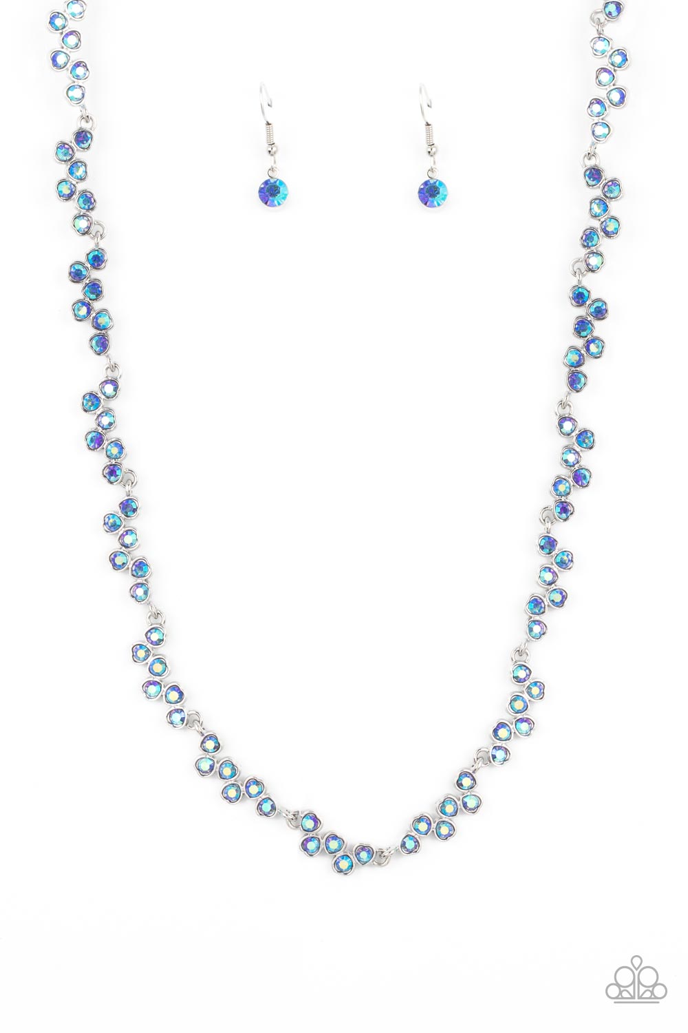 GLOWING Admiration Blue Necklace