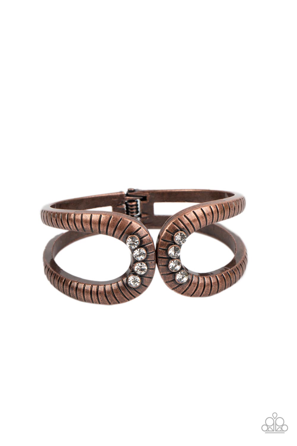 Desert Prosperity Copper Hinged Bracelet