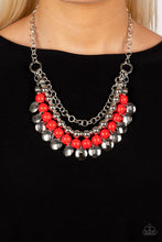 Load image into Gallery viewer, Leave Her Wild Red Necklace