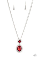 Load image into Gallery viewer, Castle Diamonds Red Necklace