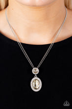 Load image into Gallery viewer, Castle Diamonds Brown Necklace