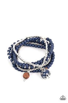 Epic Escapade Blue Bracelet
