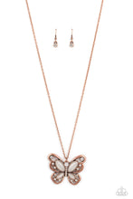 Load image into Gallery viewer, Wings Of Whimsy Copper Necklace
