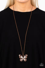 Load image into Gallery viewer, Wings Of Whimsy Copper Necklace