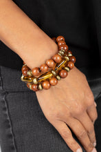 Load image into Gallery viewer, WILD-Mannered Brass Bracelet