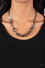 Load image into Gallery viewer, Celestially Celtic Black Necklace